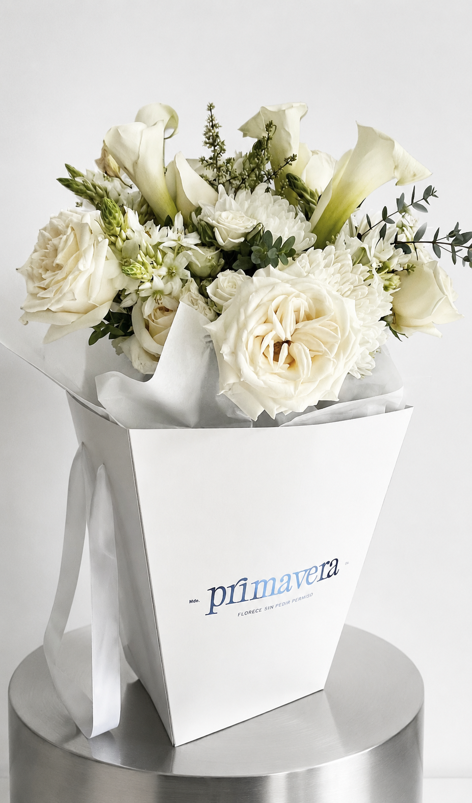 AUTHOR II — SERENITY Diseño floral blanco elegante