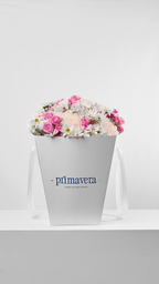 GOOD HEART 03 | Bouquet de margaritas, crisantemos y rosas
