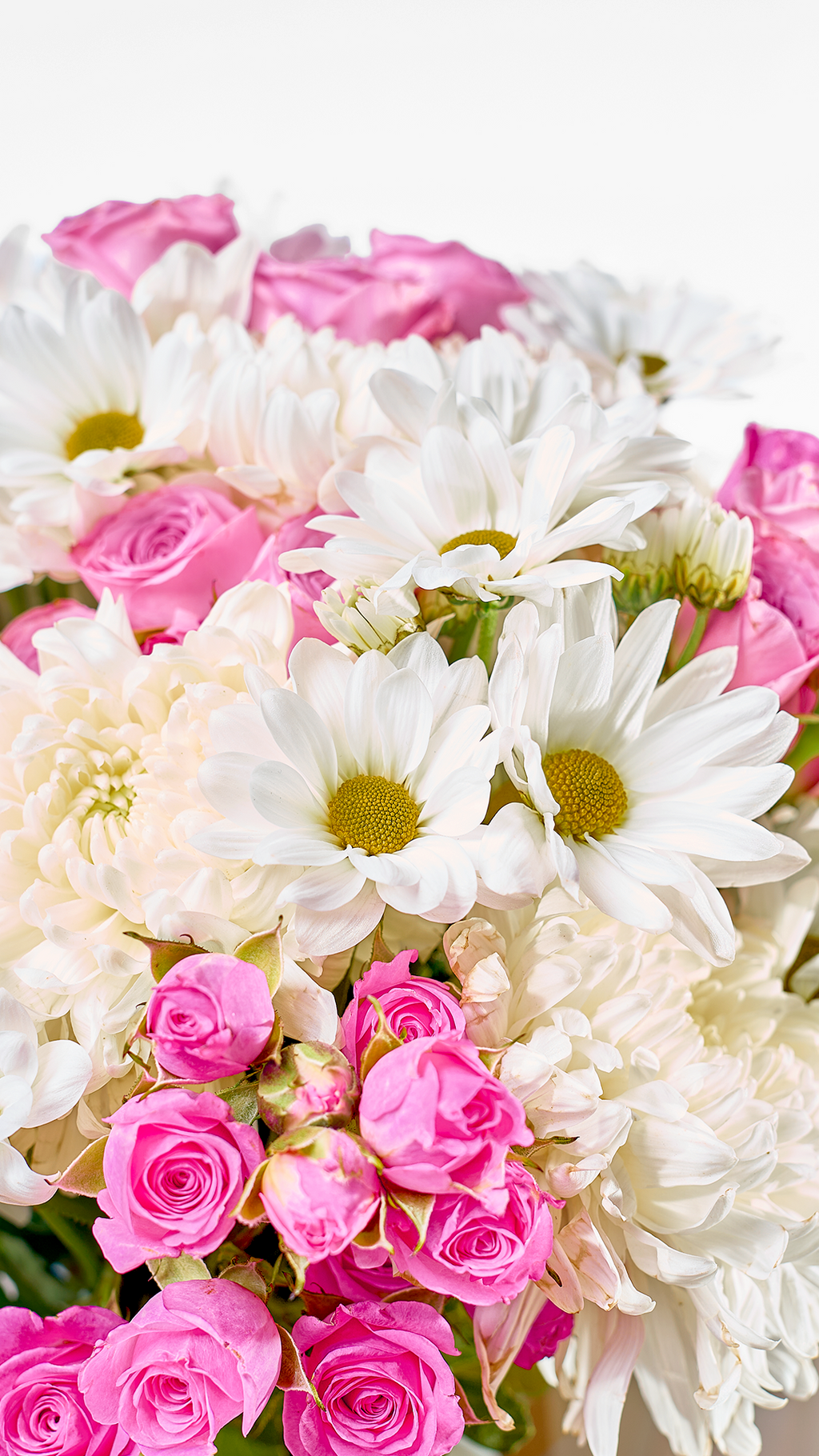 GOOD HEART 03 | Bouquet de margaritas, crisantemos y rosas