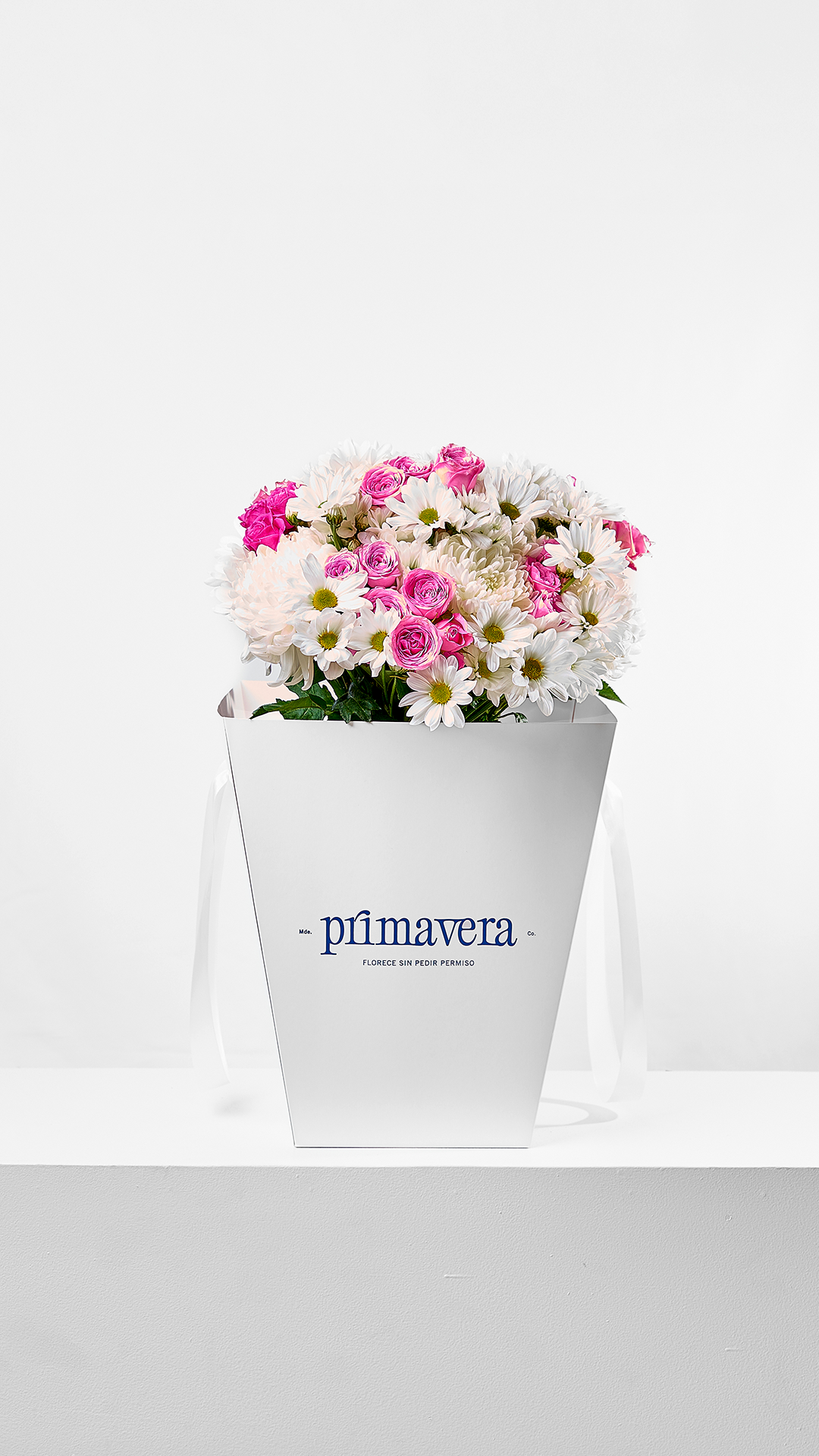 GOOD HEART 03 | Bouquet de margaritas, crisantemos y rosas