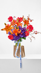 HOPE BLOOM 11 | Bouquet de hortensias, lirios y gerberas con flores frescas de temporada