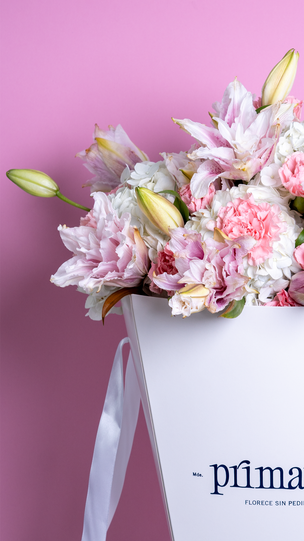 PINK ATTITUDE 95 | Bouquet rosado vibrante con flores frescas