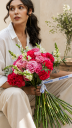 PRIME 5 | Bouquet premium de flores colombianas