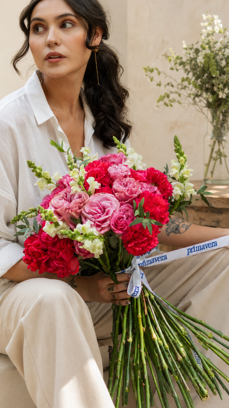 PRIME 5 | Bouquet premium de flores colombianas